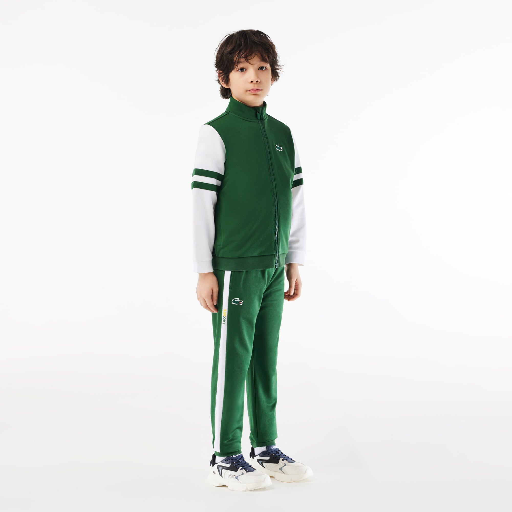 Ensemble de survêtement Tennis Sportsuit Survetements - Vert - Lacoste - Garçon