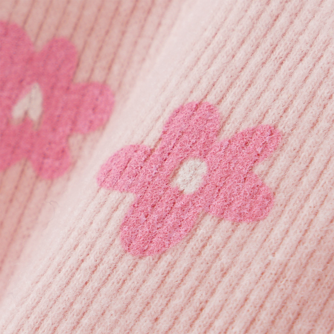 Topomini Baby Langarmshirt mit Ripp-Struktur hellrosa / pink