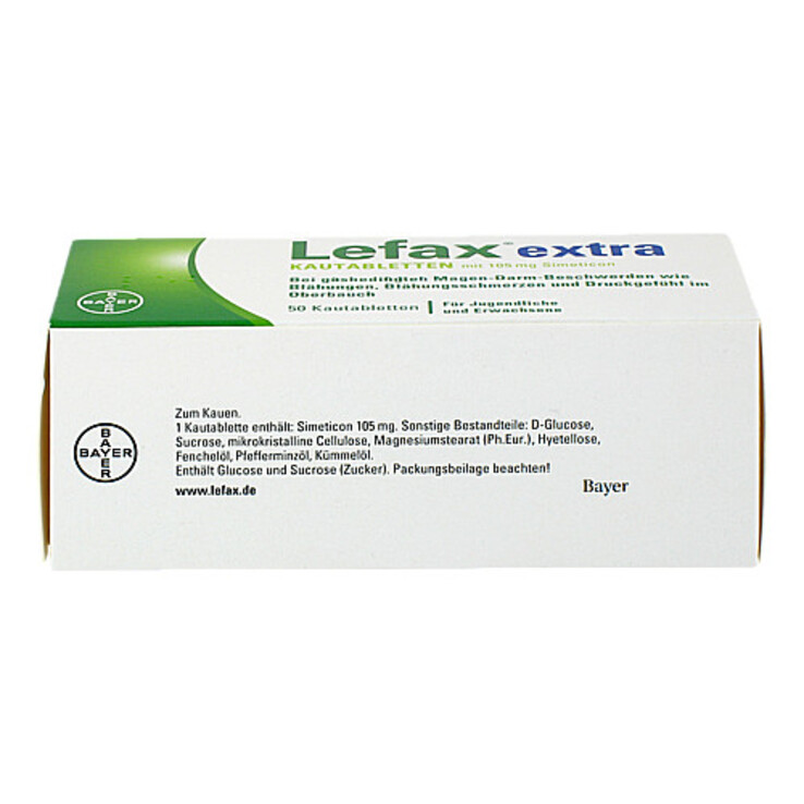 Lefax extra Kautabletten, 50 St