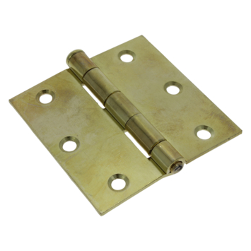 KARWEI Scharnier 75x75mm vermessingd - 3 stuks