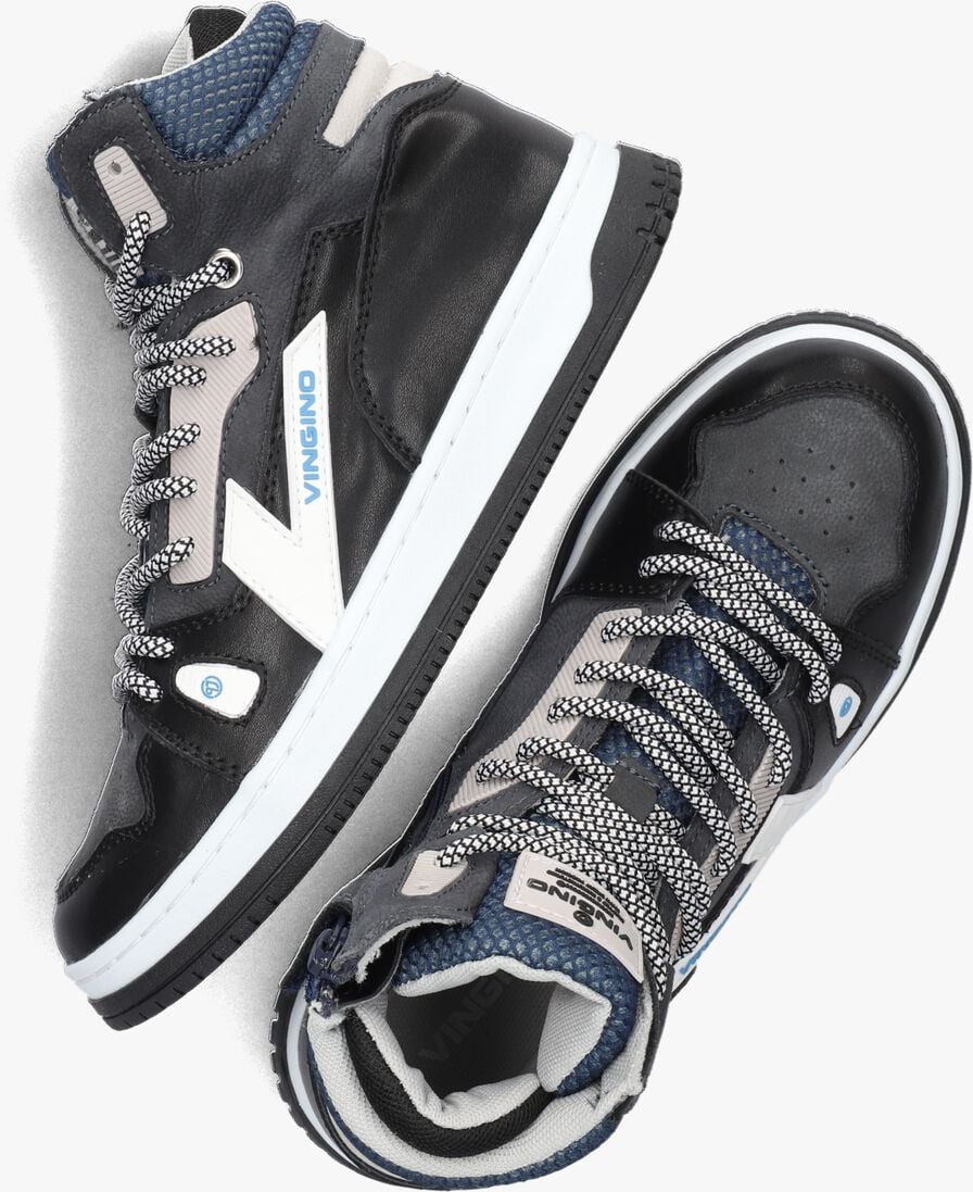 VINGINO blauwe vingino hoge sneaker joshua mid