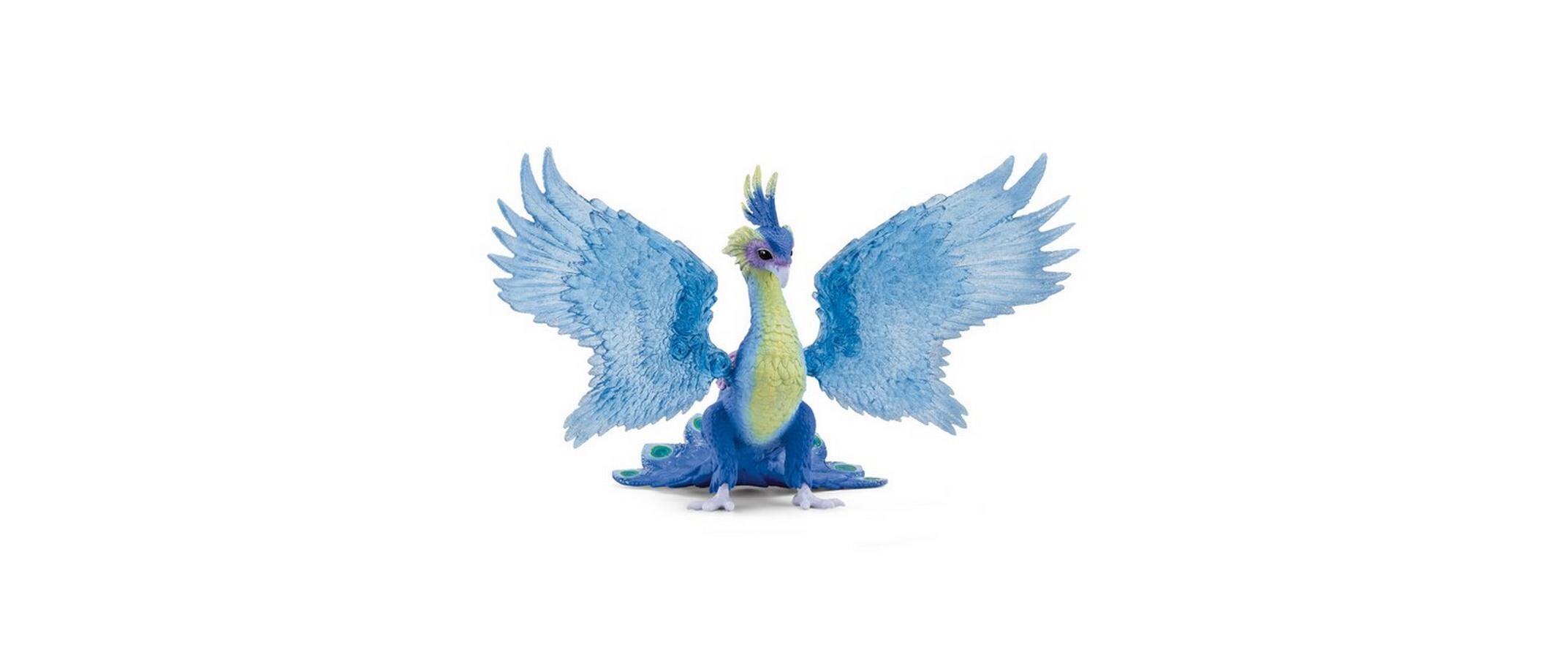 Sammelfigur Magischer PfauFabelwesen mit Flügeln