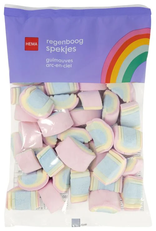 guimauves arc-en-ciel 150g