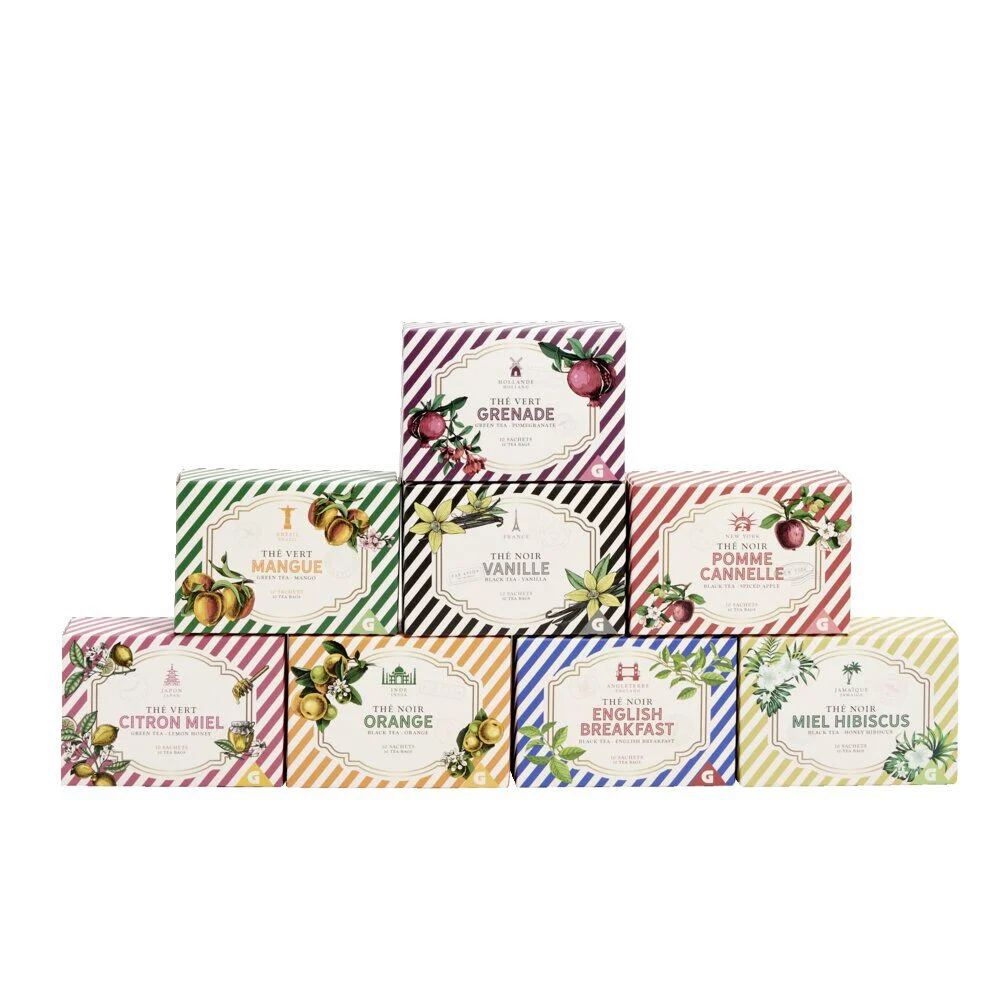 Coffret thé du monde 8 saveurs