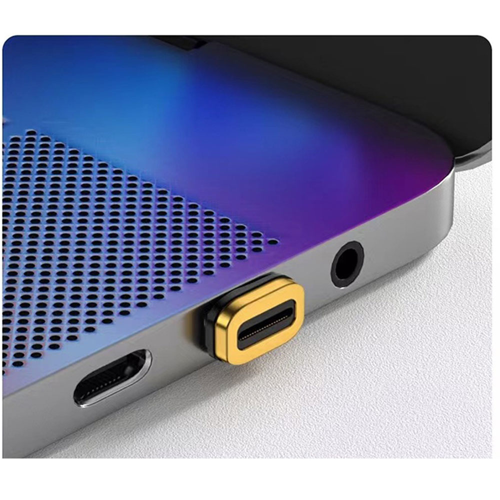 USB C 3.1 auf USB A Adapter Konverter 90° Grad-Winkel  - Grau