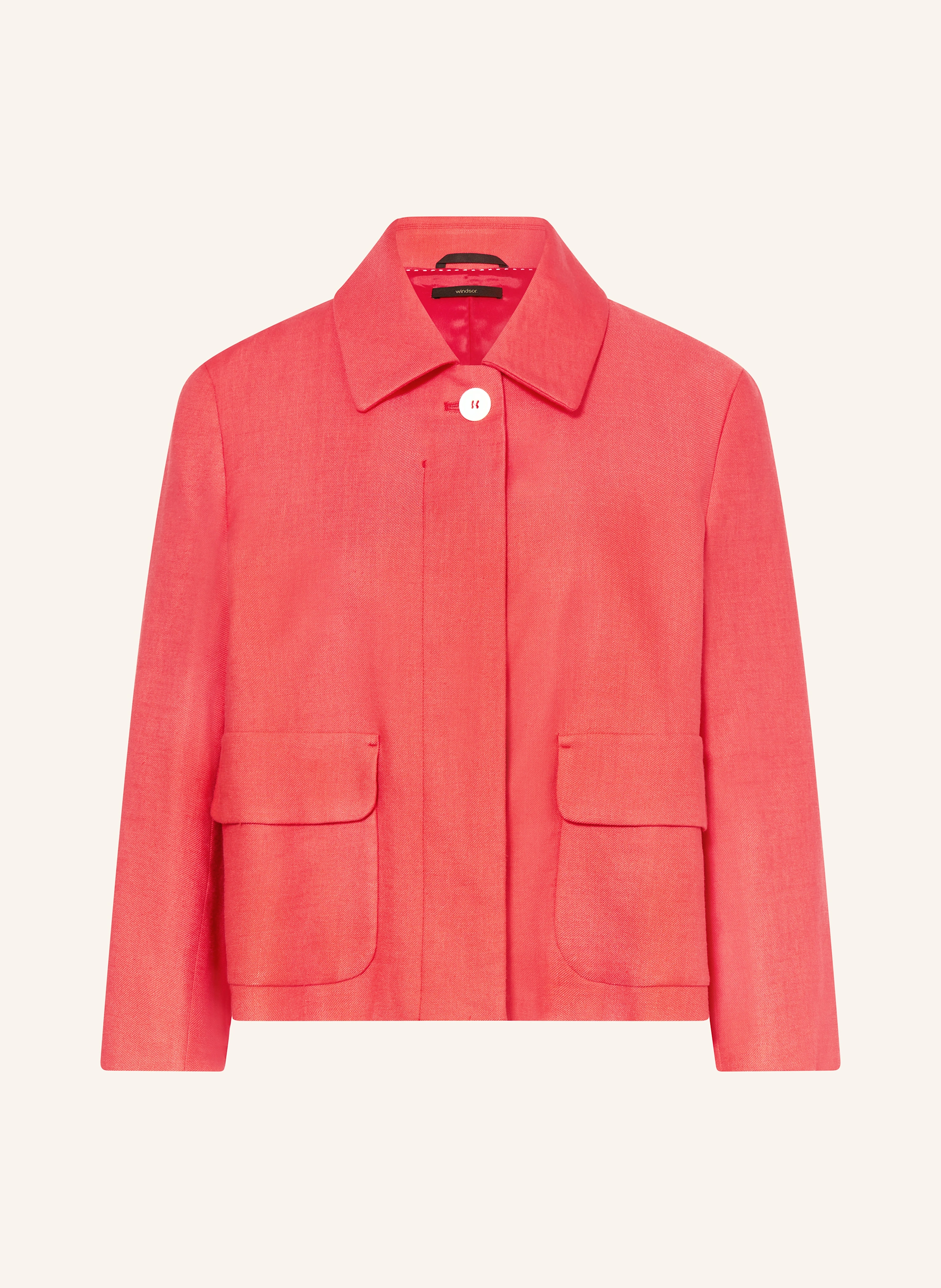 windsor. Blazer mit Leinen