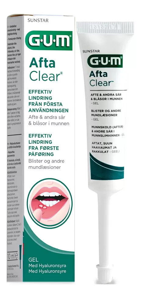 Gum AftaClear gel - 10 ml
