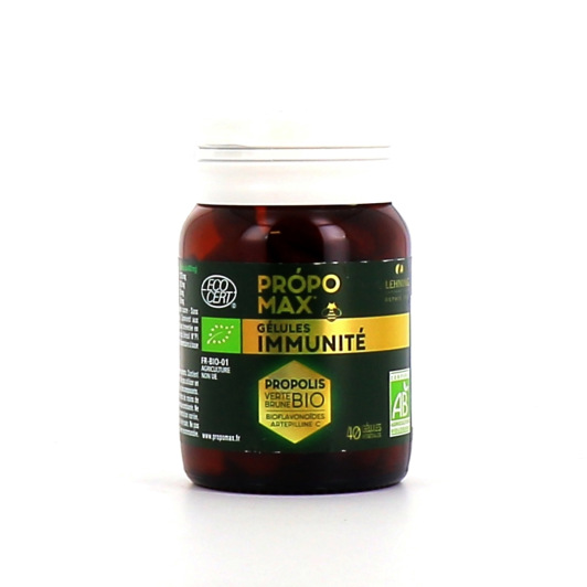 Lehning Propomax Gélules Immunité Extrait de Propolis Bio