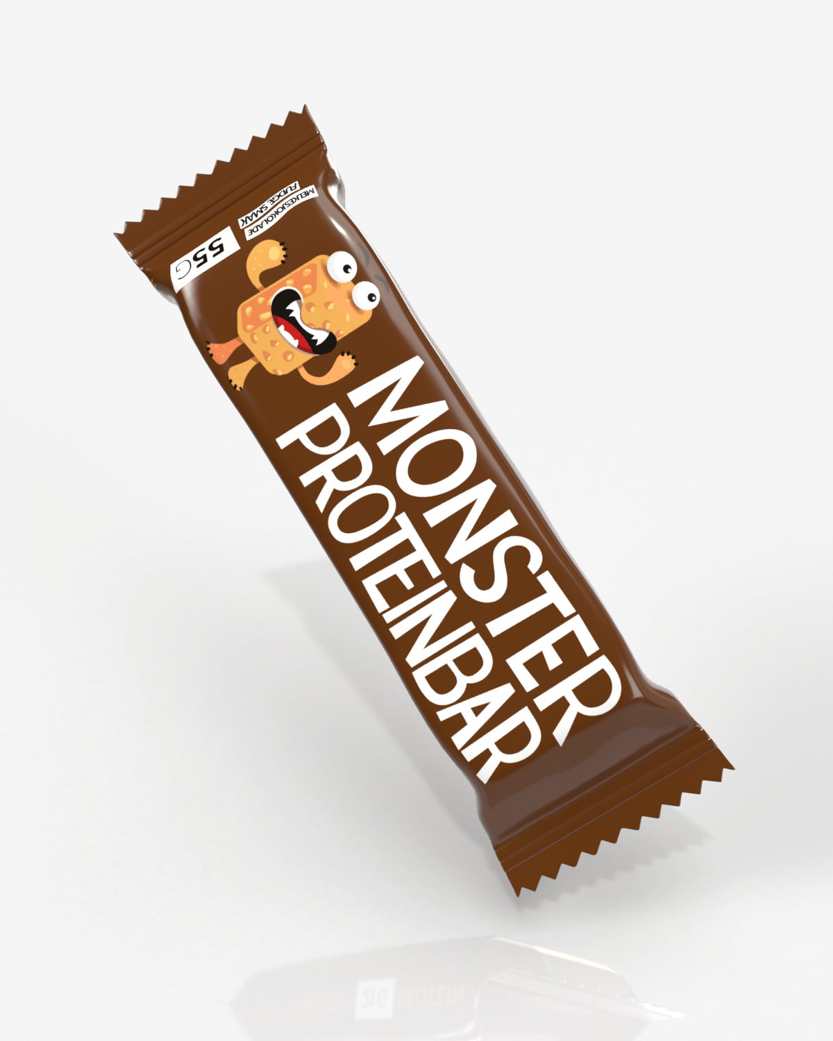 Monster Premium Proteinbar - Chocolate Fudge 55g (24-pack)