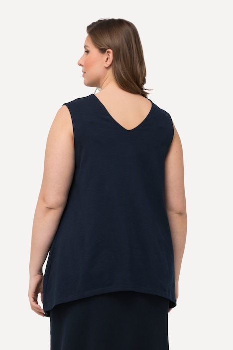 Bellieva Longtop, A-Linie, Stillfunktion, Wickeloptik, ärmellos