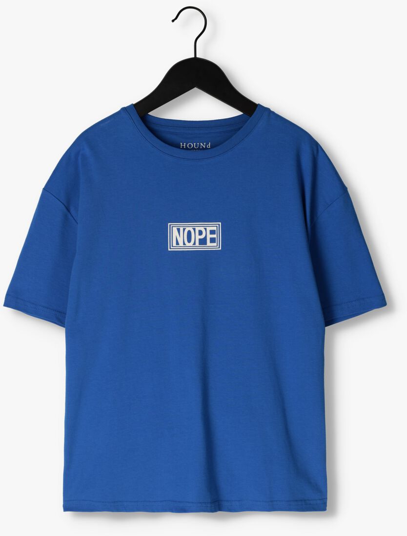 HOUND kobalt hound t-shirt oversized tee s/s