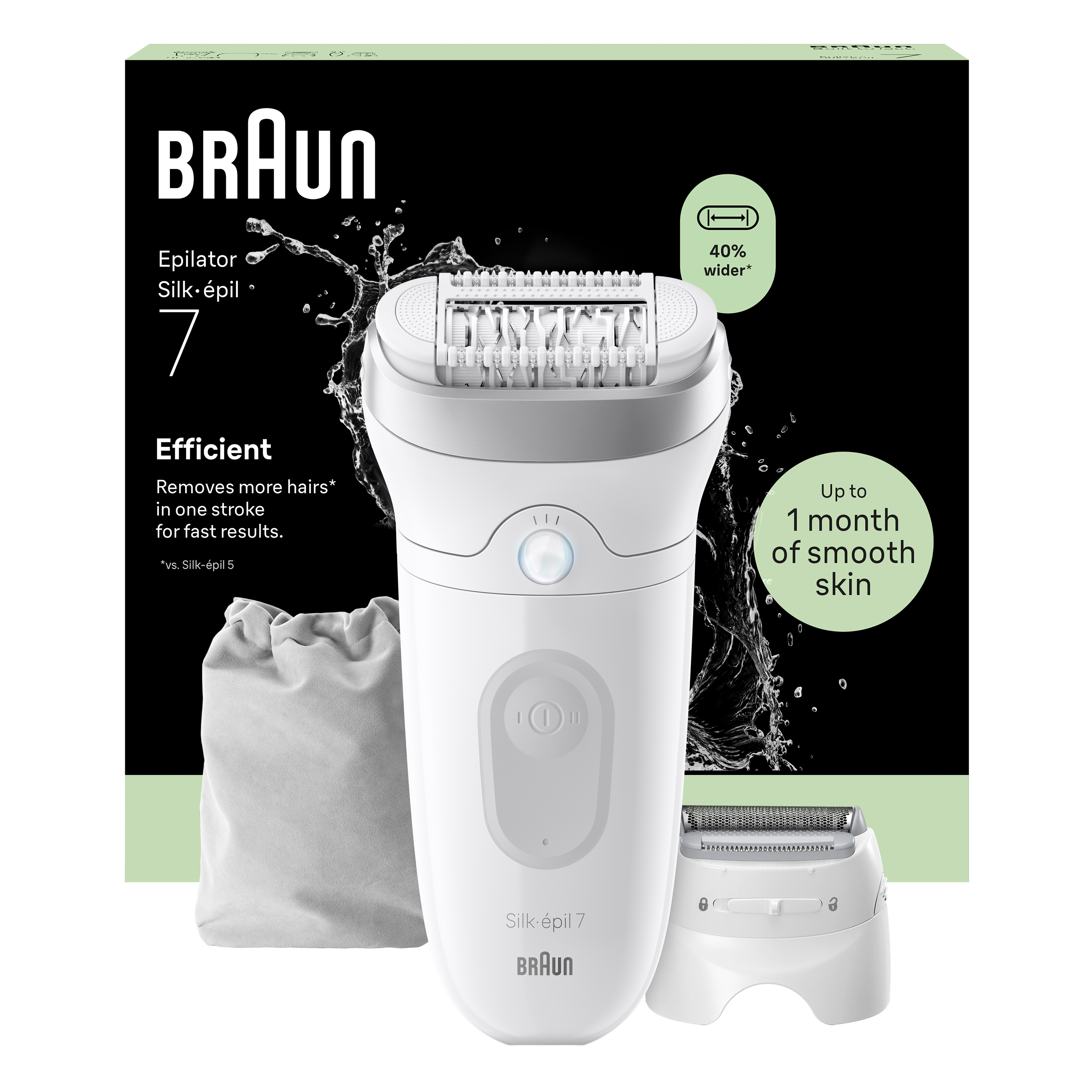 Braun Silk·épil 7 7-030 epilator Wet & Dry
