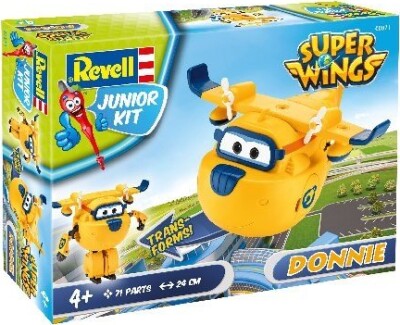 Revell Junior Kit - Super Wings - Donnie - 1:20 - 20 CM