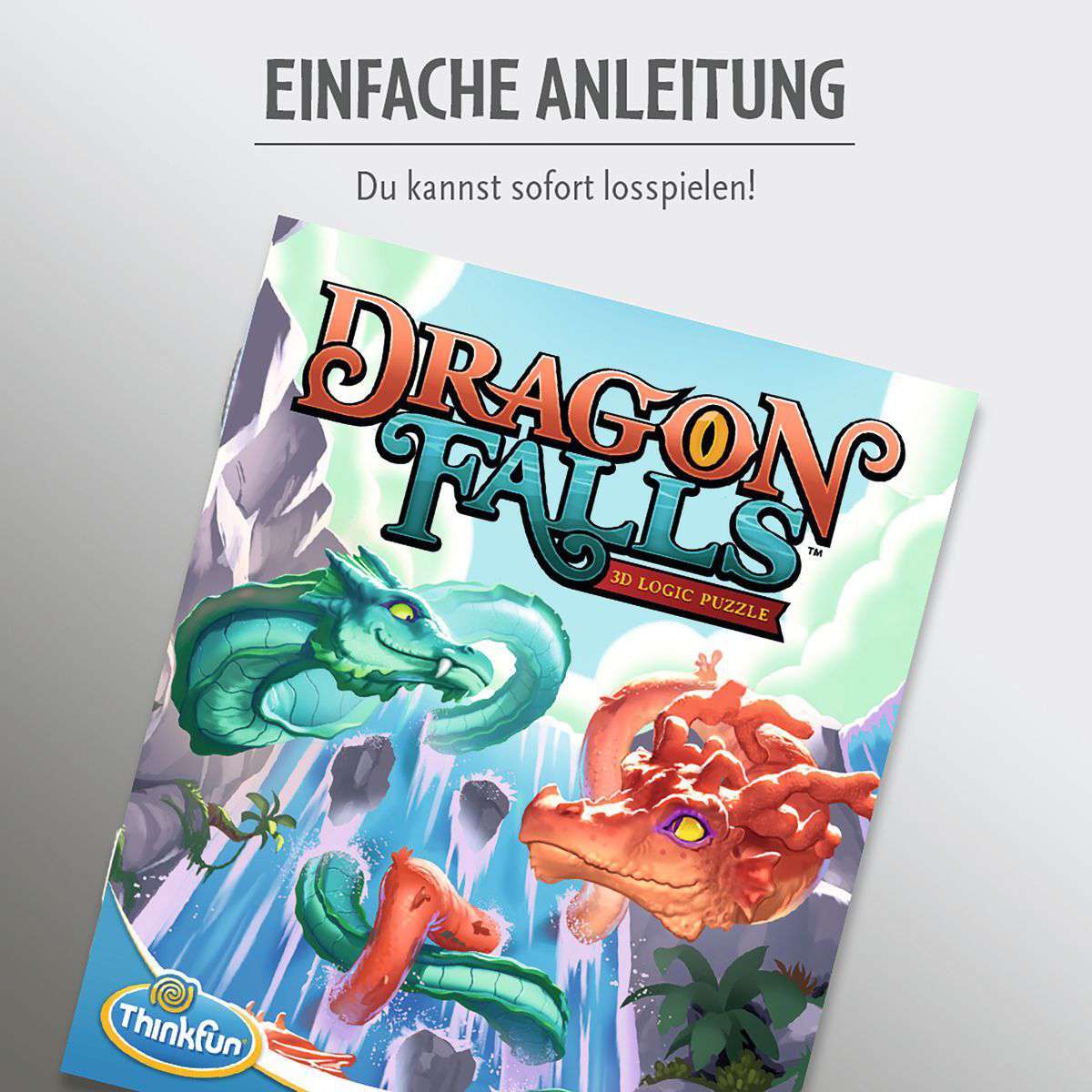 Thinkfun Spiel Dragon Falls 3D Logikspiel