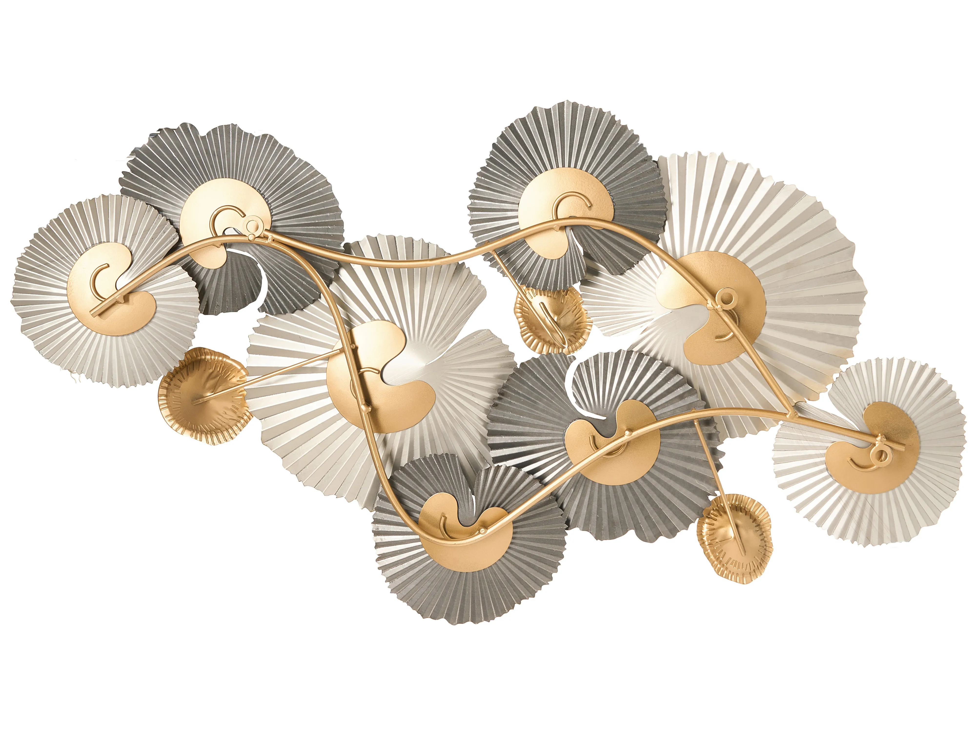 Wanddecoratie FRANCIUM Metaal 50 cm Meerkleurig