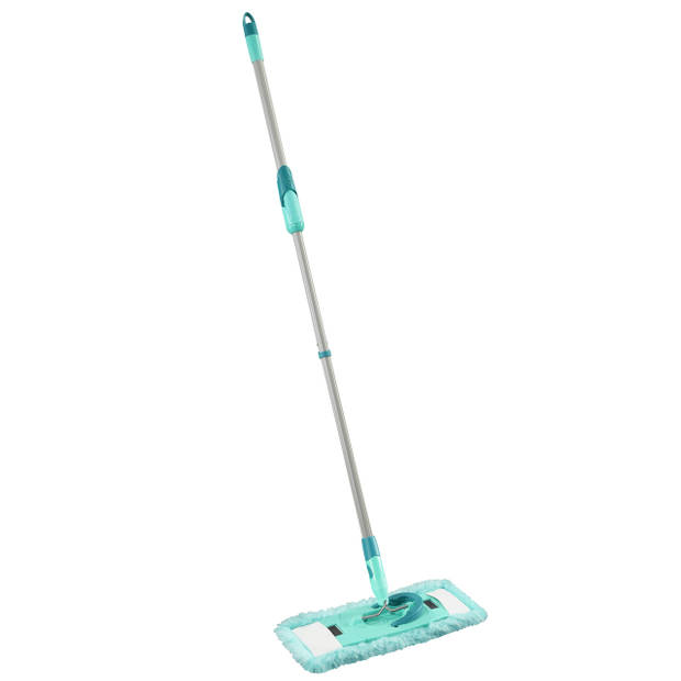 Leifheit Clean Twist M Ergo en Power Clean - vloerwisser overtrek - klittenband - 33 cm - Static Plus