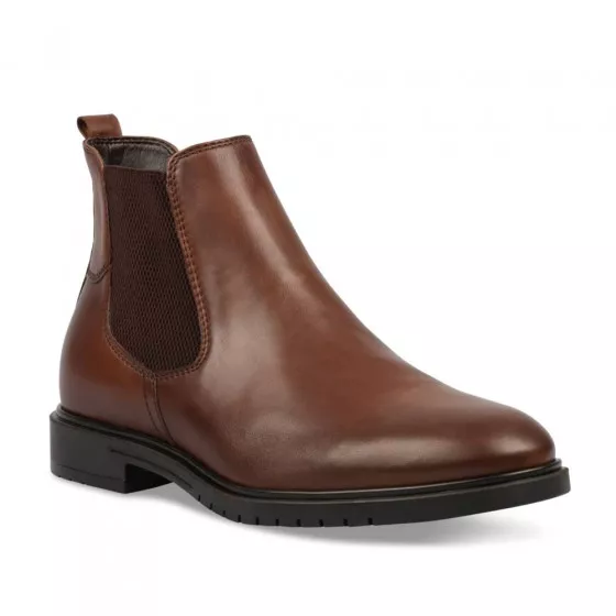 Bottines MARRON NEOSOFT HOMME CUIR
