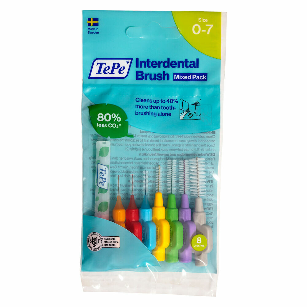 TePe Interdentale Ragers Original Gemengd8 stuks