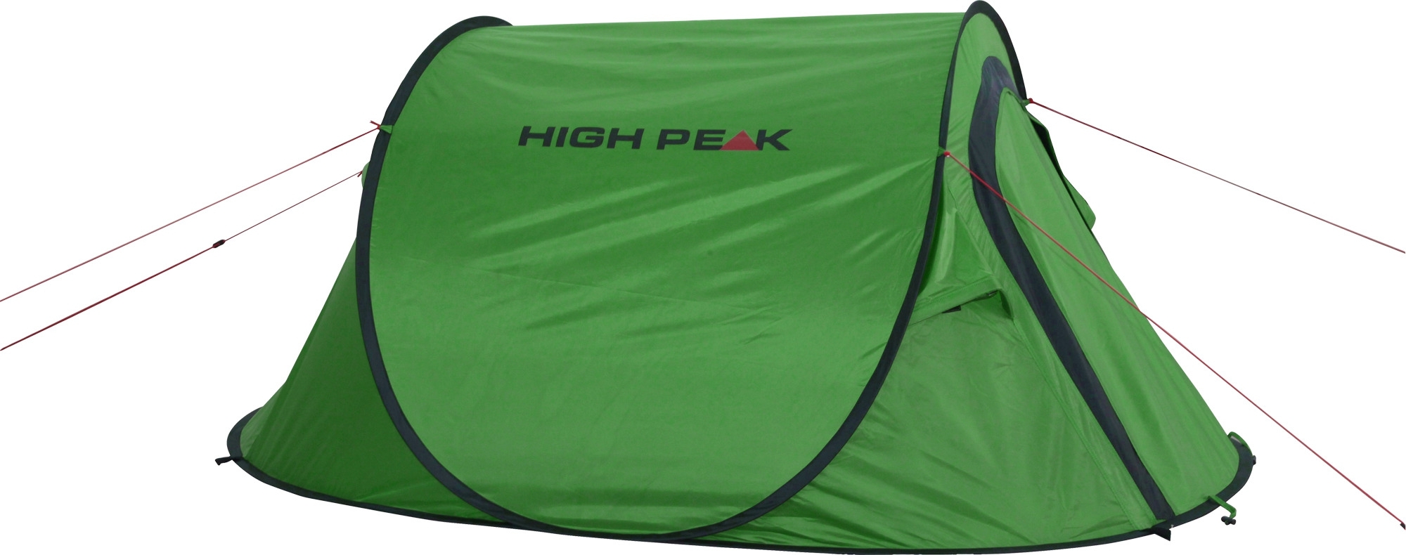 High Peak Vision 3 Einfachdach Pop Up Wurfzelt grün für 3 Personen