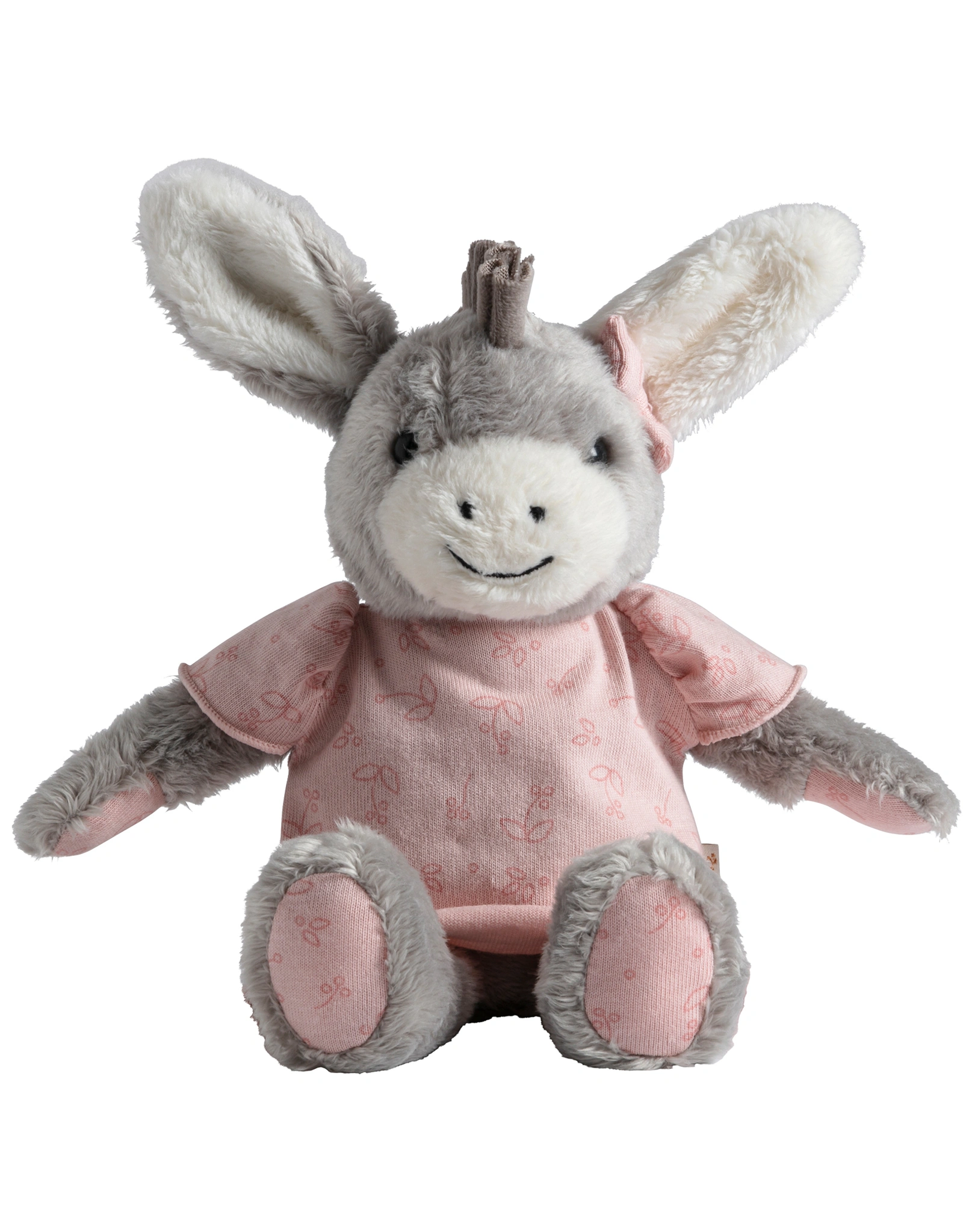 Kuscheltier EMMI GIRL BLÜMCHENKLEID (20cm) in zartrosa
