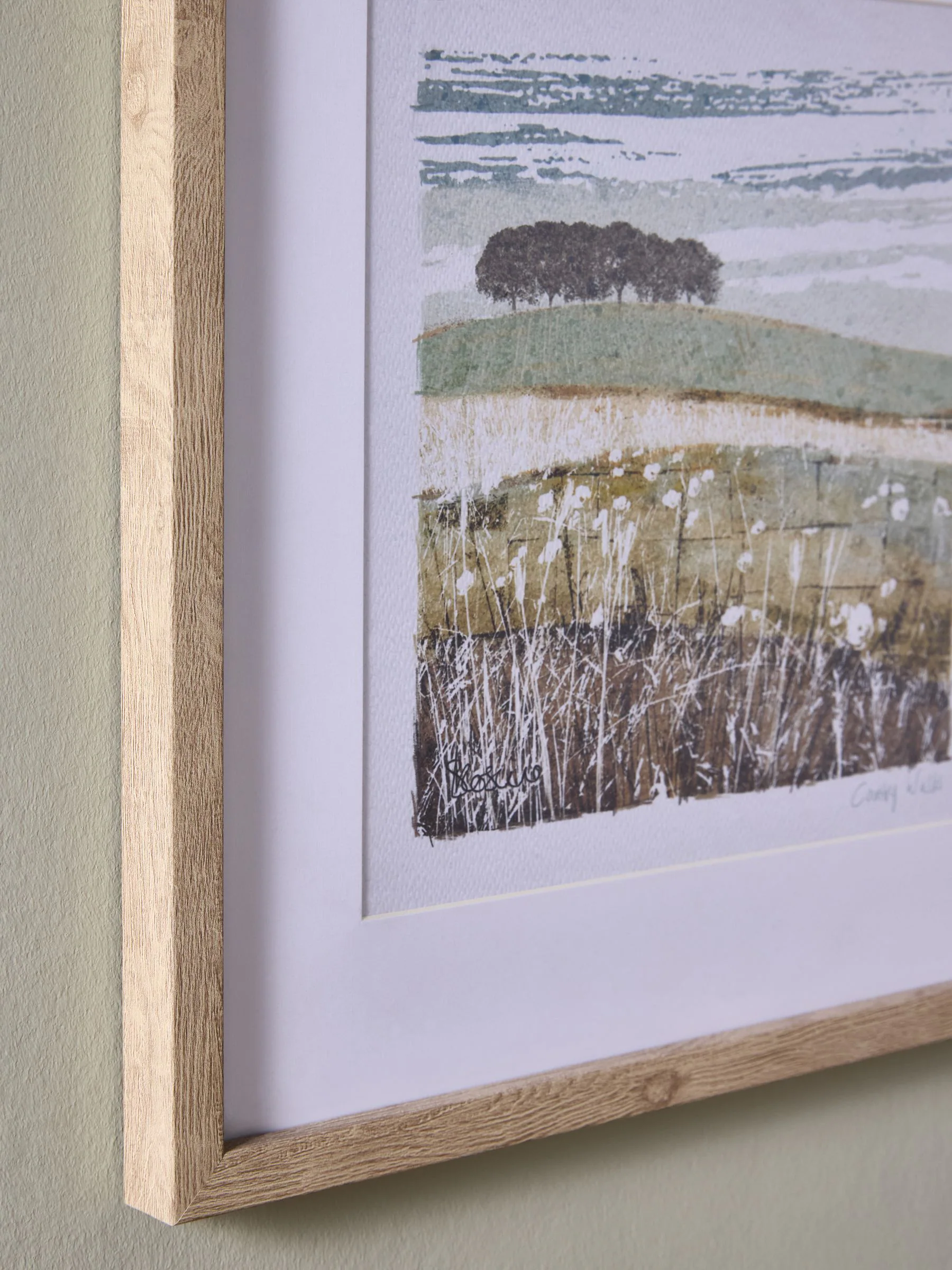 Set of 2 Landscape Framed Print Wall Arts