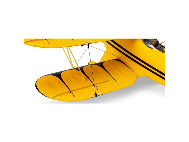 E-flite Doppeldecker UMX WACO 550 mm Gelb, BNF Basic UMX Scale Doppeldecker mit Brushless Antrieb und Spektrum Technik