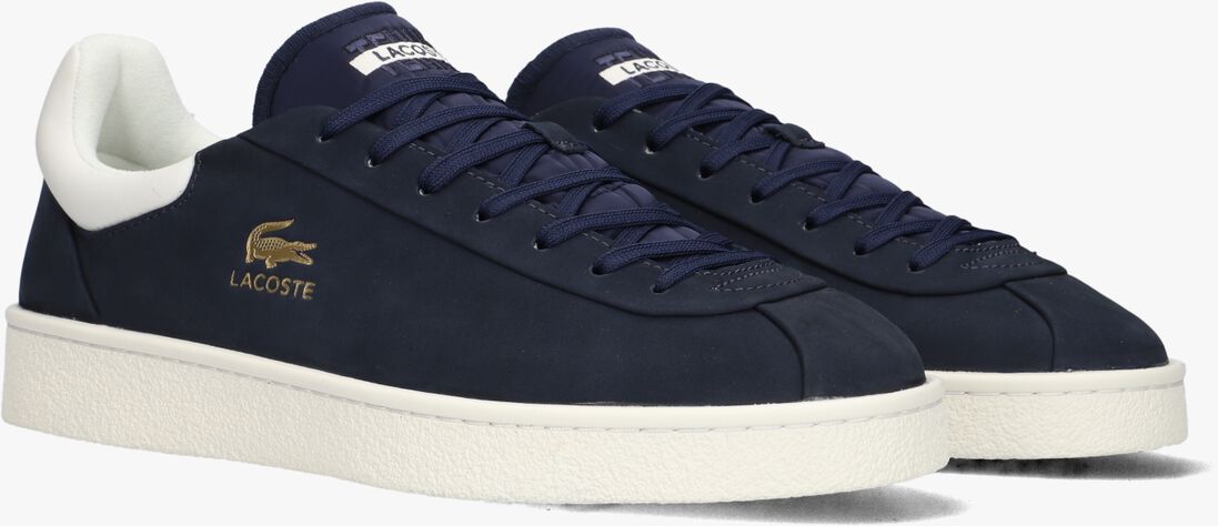 LACOSTE blauwe lacoste lage sneakers baseshot premium
