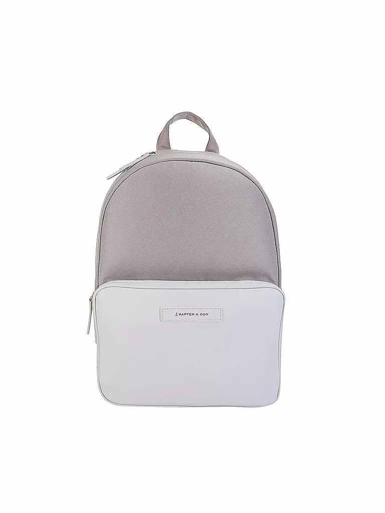 KAPTEN & SON Rucksack Vardo hellgrau