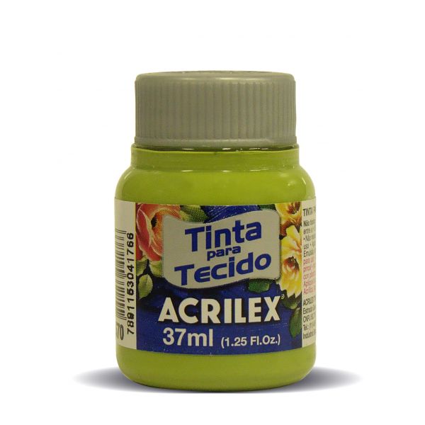 Acrilex Tinta Tecido Fosca 04140/570 Verde Pistacho 37 ml