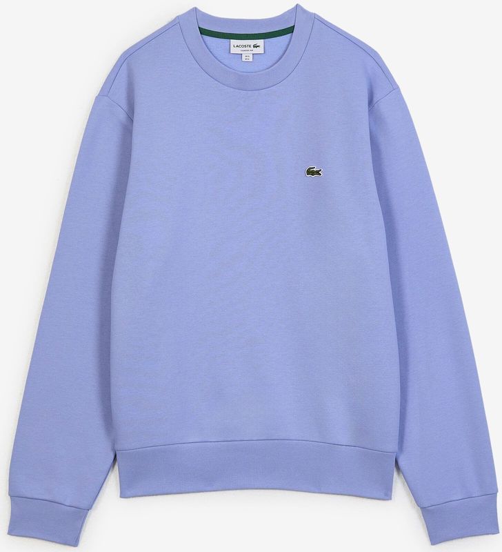 Lacoste Sweat Crew Classic Logo  Paars/groen  Heren