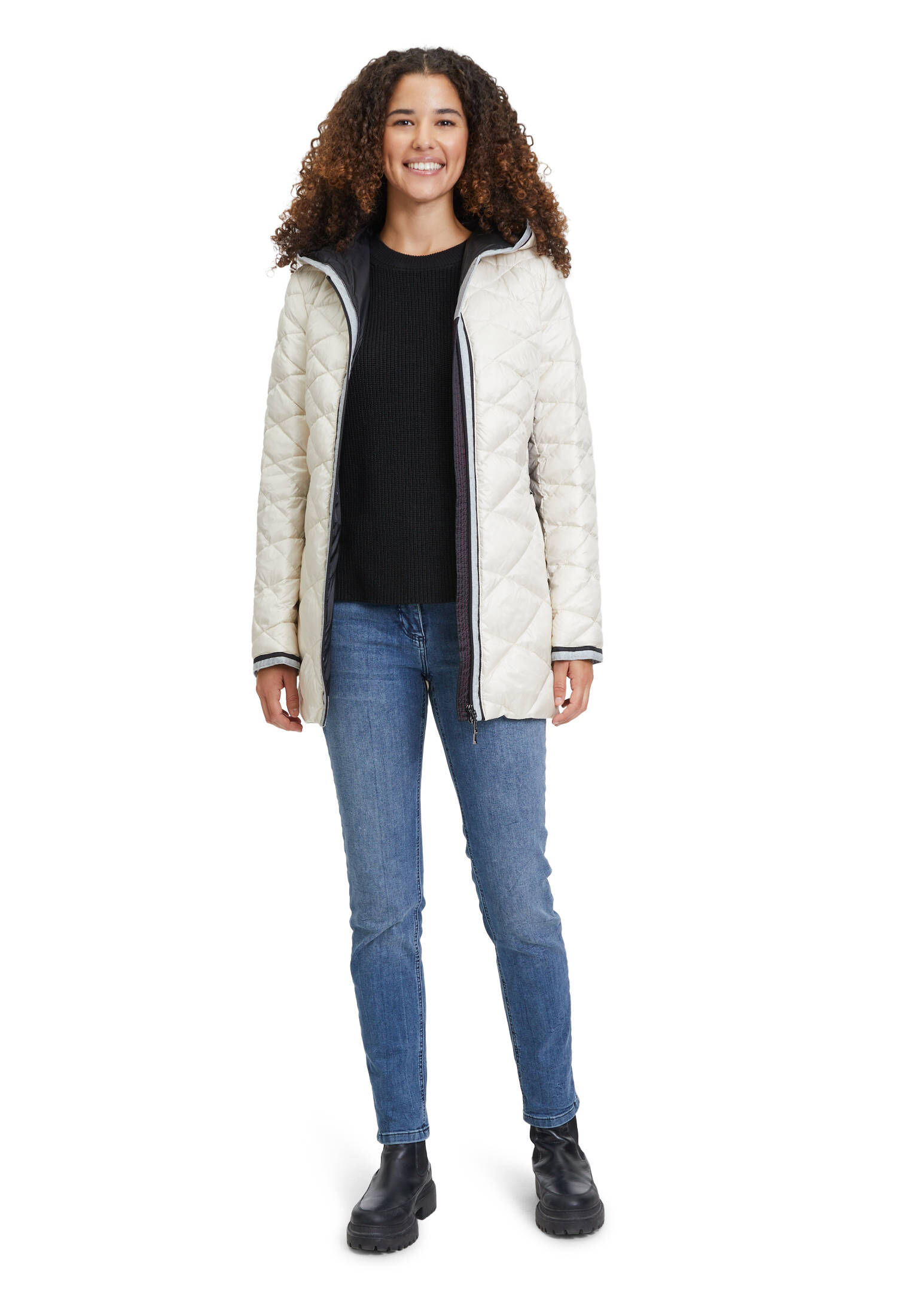Amber & June| Damen Steppjacke Kunstdaune
