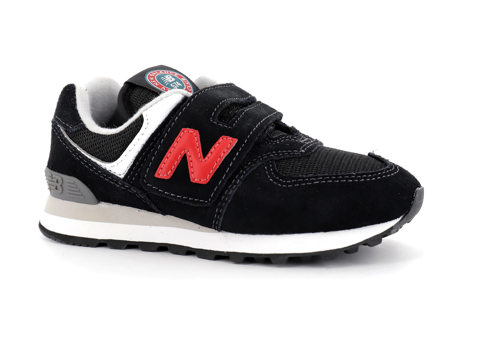 New balance a-PV574HY1 Matières combinées Noir
