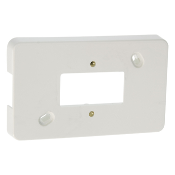 Attema montageplaat dubbel leidinggootsysteem K25 wit