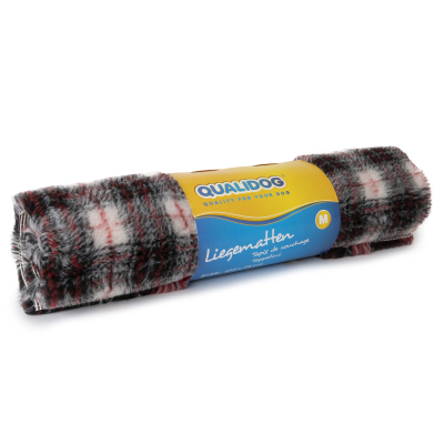 QUALIDOG Liegematte Anti-Slip tartan 100x75cm