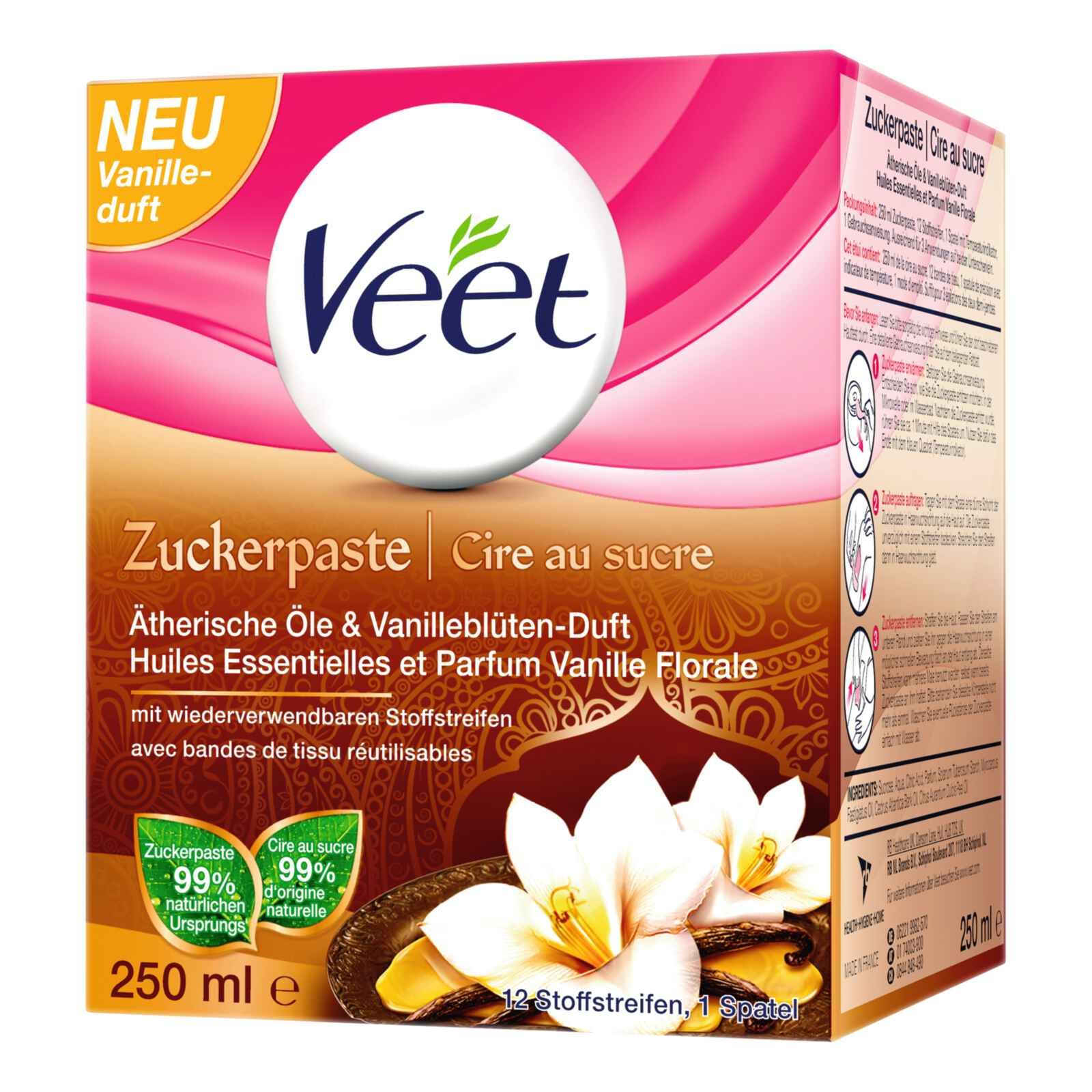 Veet Zuckerpaste Vanilla<br>250 ml
