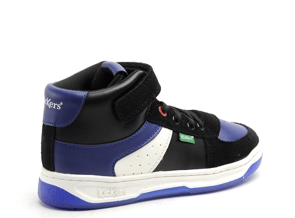 Kickers boots bottine enfant kickalien garcon noir