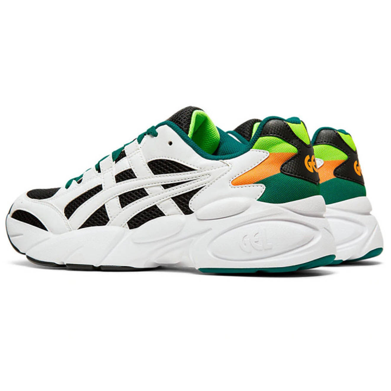 Asics Baskets Gel Bnd noir/blanc/vert
