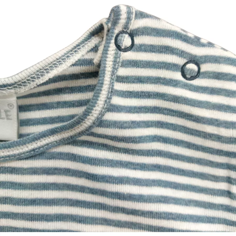 LITTLE Langarmshirt-Set 2er-Pack New Melange petrol