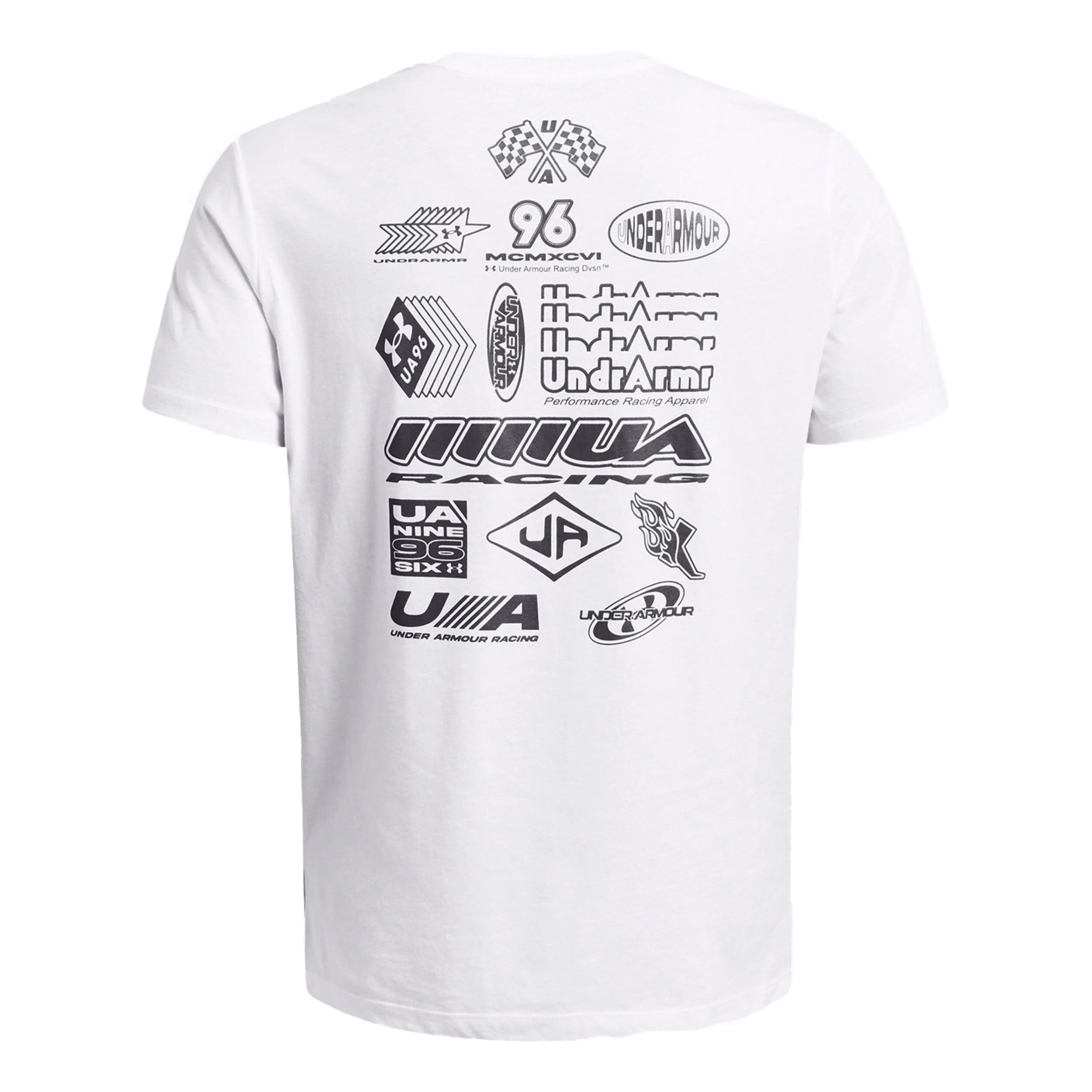 Under Armour Run Everywhere Wreath SS Maillot De Course Hommes - Blanc , Gris