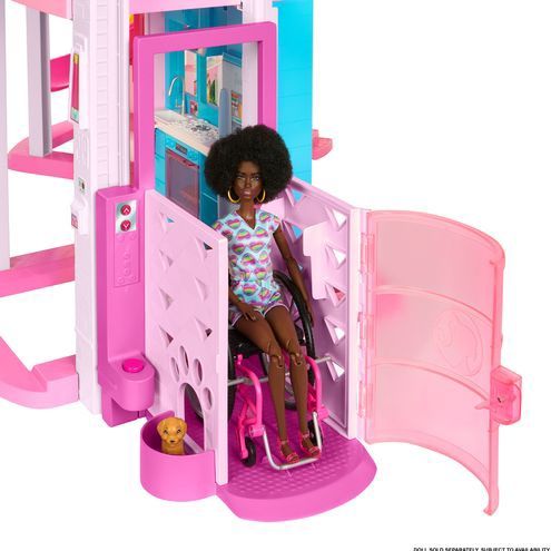 Barbie - Dreamhouse - Poppenhuis - Meerdere Kleuren - Inclusief Accessoires
