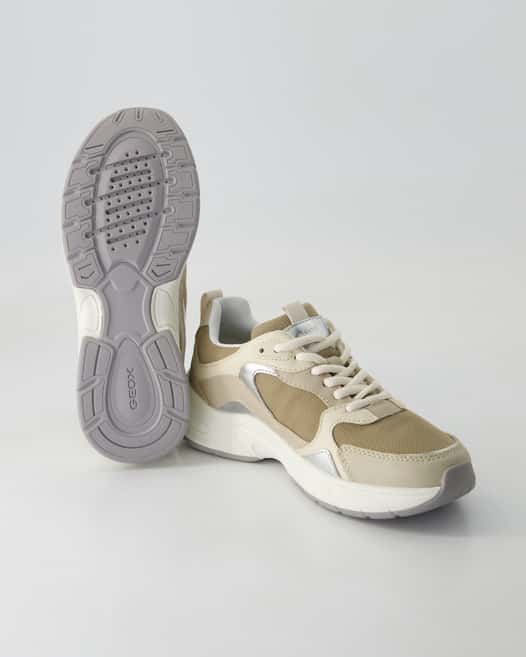 Geox Zarvia Sneaker in Beige