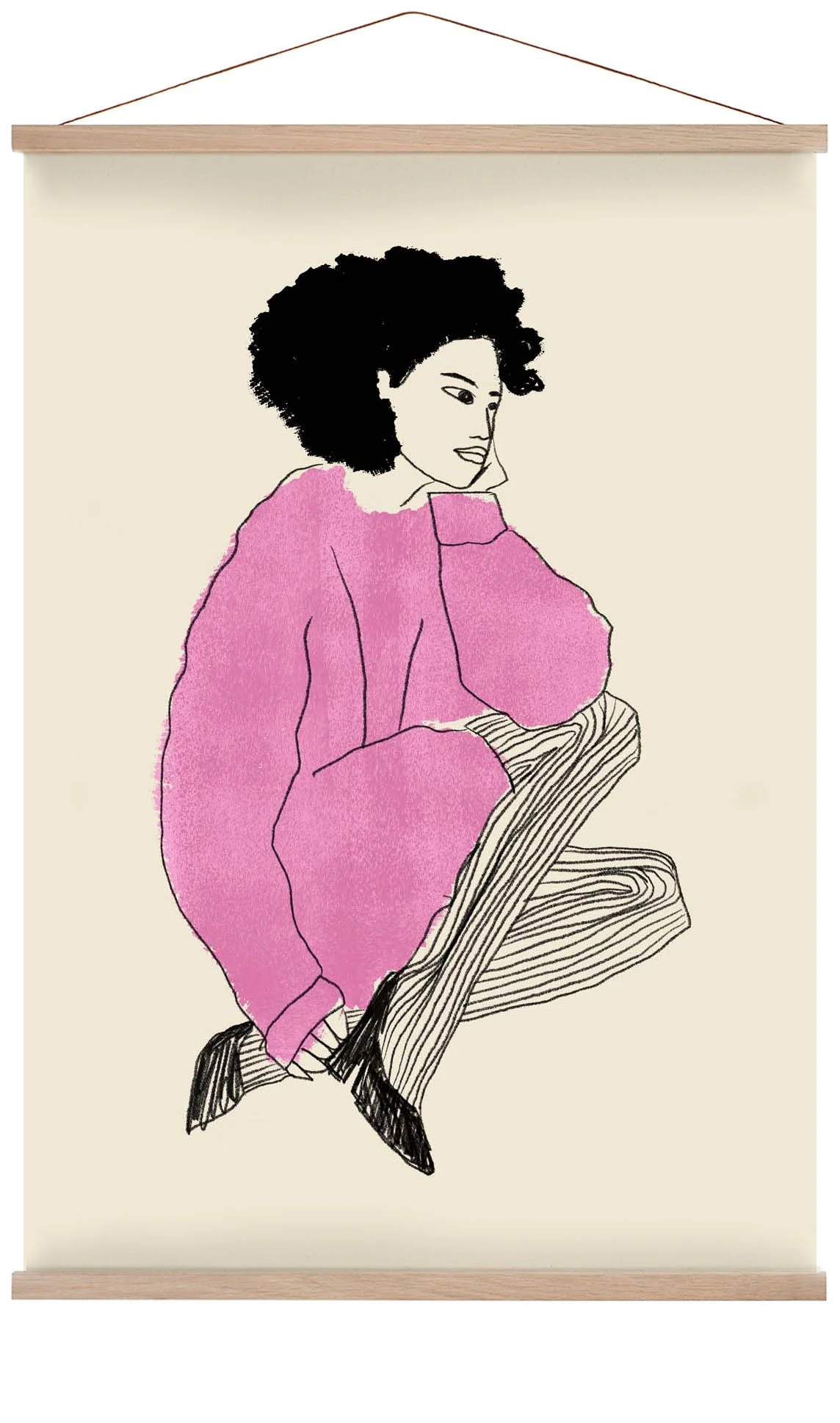 Girl Chill Pink Pullover
