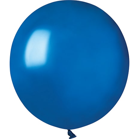 Latexballoner 48 cm 3-pak - metallic mørkeblå