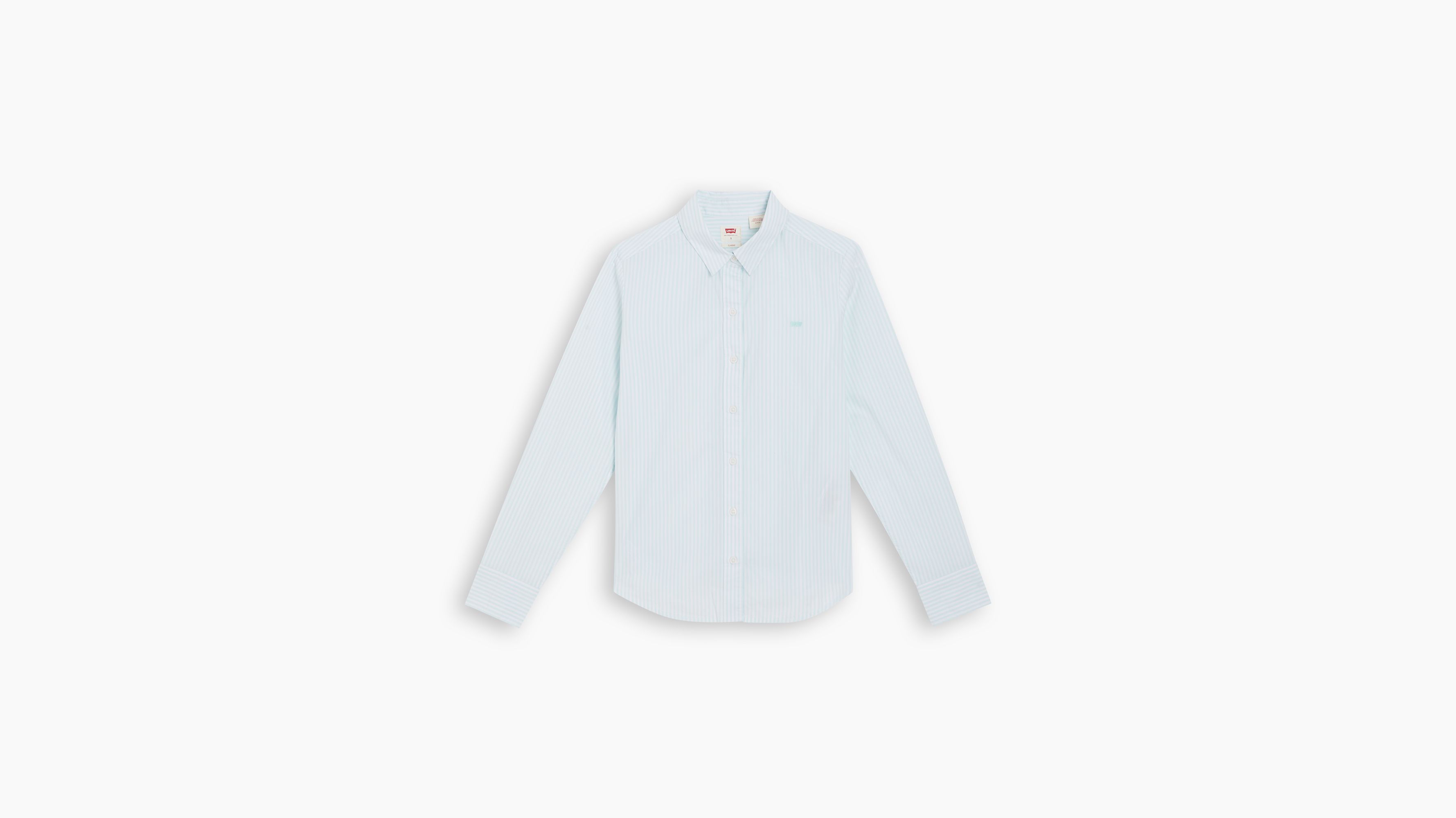 Chemise classique - Hadley Stripe Icy Morn - Bleu