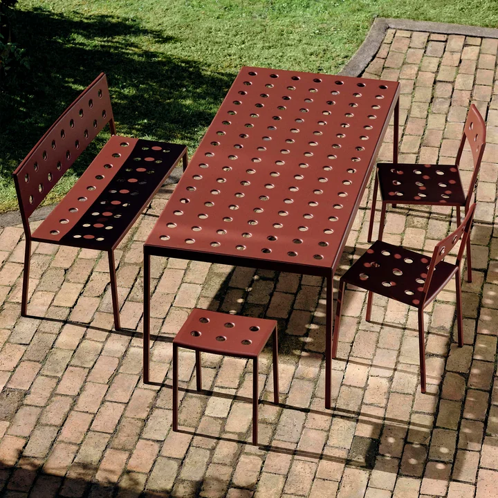 HAY - Balcony Hocker, anthrazit