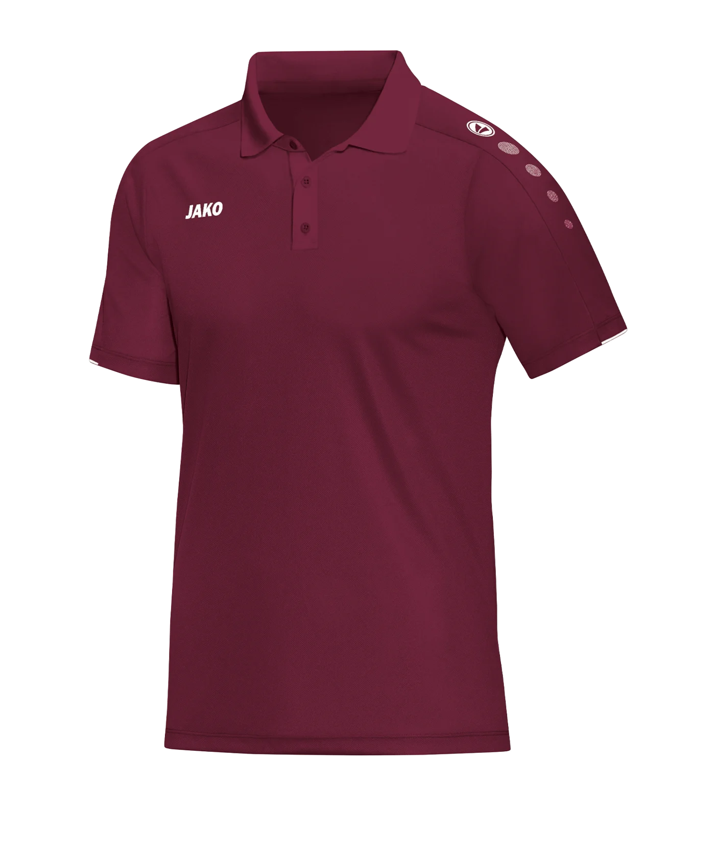 JAKO Classico Poloshirt Kids Dunkelrot F14