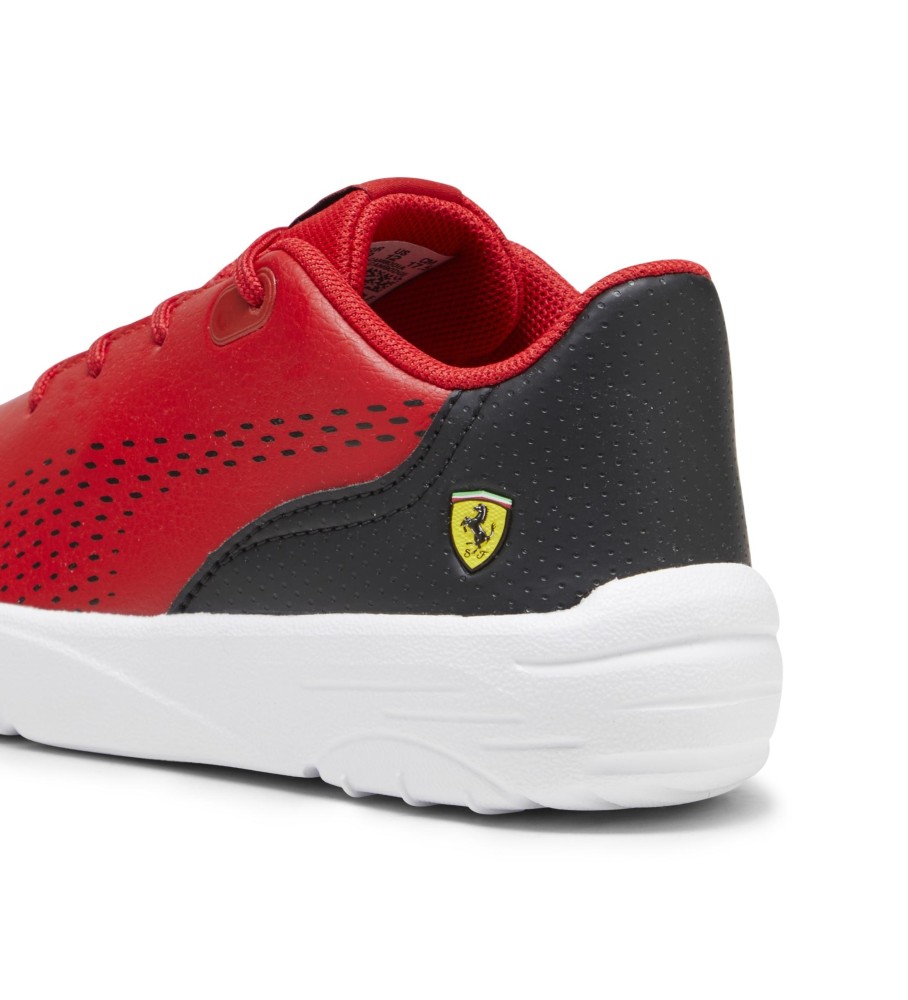 Tênis Puma Ferrari Drift Cat na cor vermelha