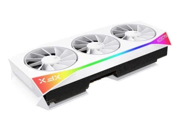 XFX Mercury Radeon RX 9070XT OC - Gaming Edition - grafikkort - Radeon RX 9070 XT - 16 GB GDDR6 - PCI Express 5.0 - 3 x DisplayPort, HDMI - hvid
