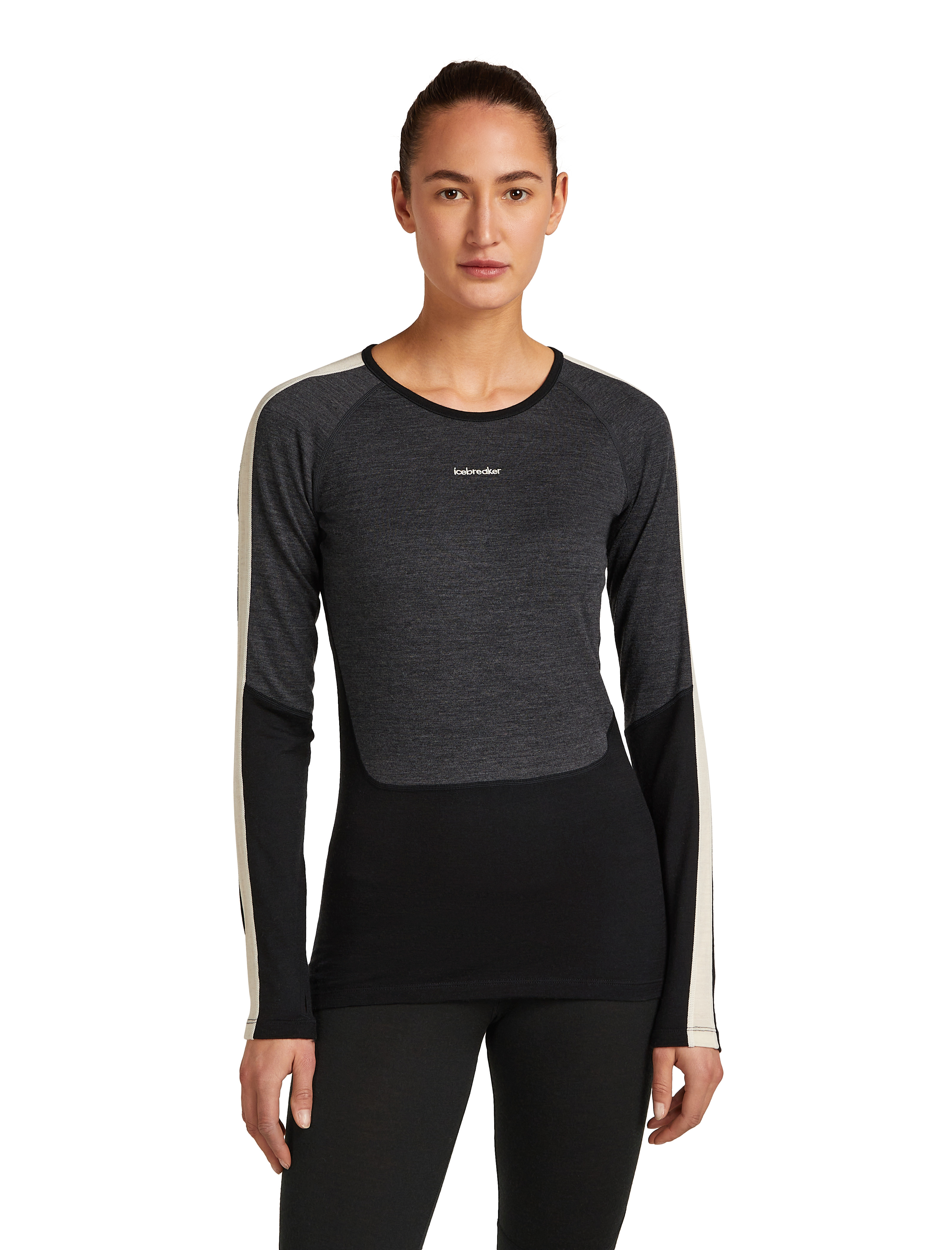 W Merino 200 Oasis  LS Crewe