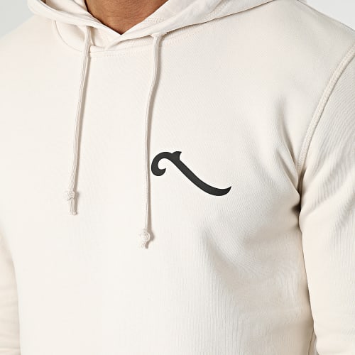 Sweat Capuche LPNJF 2 Beige Noir